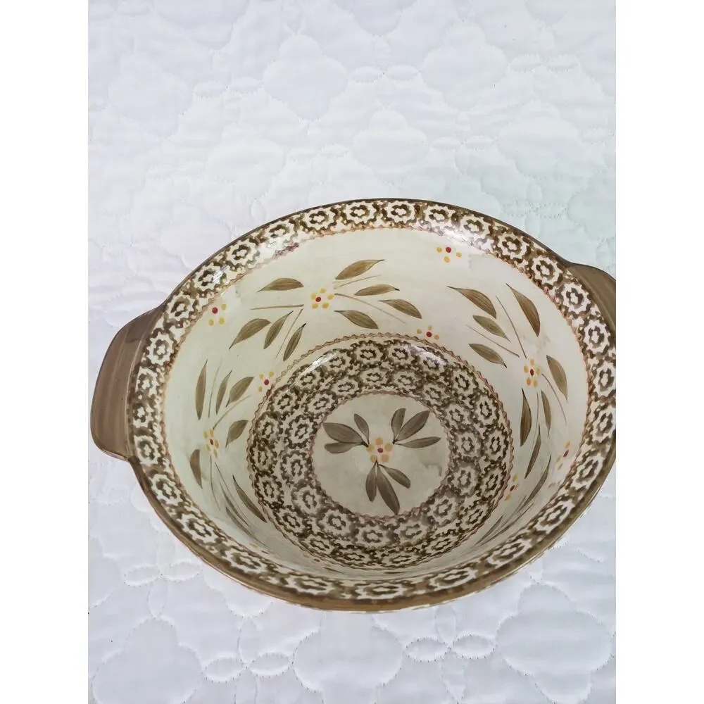Temptations By Tara Old World Ovenware Baking Casserole Dishes Trivet 1.5 QT